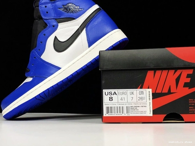 Rep Retro OG Royal' 'Game - 403 Air 555088 1 Jordan High 0723